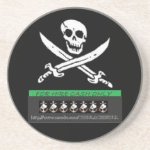 FOR HIRE BEVERAGE COASTERS