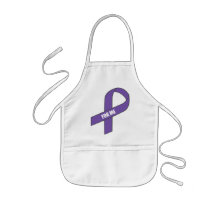For Me (Purple Ribbon) Apron
