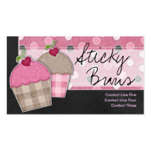 For the Cupcake Business Cards
