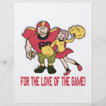For The Love Of The Game Custom Flyer