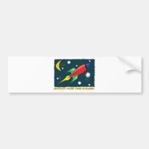 For The Stars! Bumper Sticker