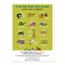 Force-Free Animal Training Poster (18"x24") posters