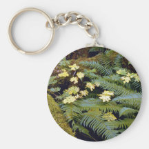 Forest floor key chains