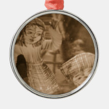 forest life christmas ornament