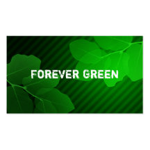 Forever Green Business Cards