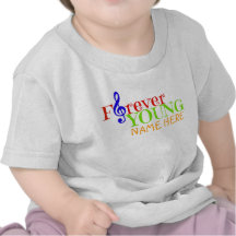 Forever Young (Personalise with Name) T-shirt