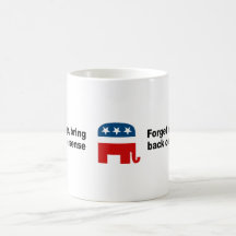 Forget change bring back common sense mugs