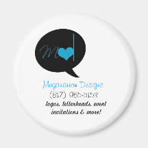 Forget Me Not Magnets