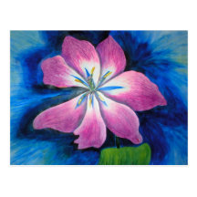 forgiveness flower affirmation post card