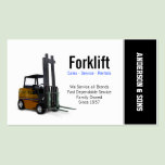 Forklift Sales and Service business cards