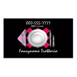 formal trattoria business card templates