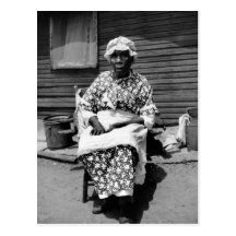 Former Slave Portrait, 1930s Postcards