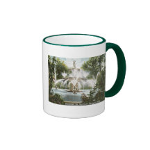 Forsyth Park, Savannah 1906 Vintage Coffee Mugs