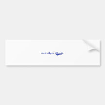 Fort Myers Beach Florida Classic Design Bumper Stickers