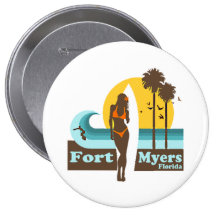 Fort Myers Beach. Pins