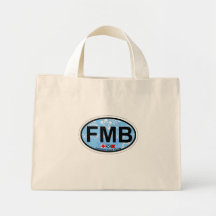 Fort Myers Beach. Tote Bags