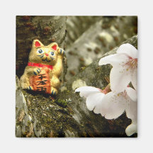 Fortune Blossom Fridge Magnets