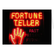 Fortune Teller - Past Present & Future Cards