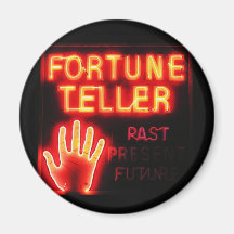 Fortune Teller - Past Present & Future Fridge Magnet