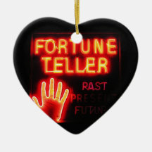 Fortune Teller - Past Present & Future Christmas Tree Ornaments
