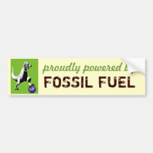 Fossil Fuelled Bumper Stickers