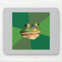 Foul Bachelor Frog Advice Animal Meme Mouse Mat