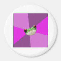 Foul Bachelorette Frog Advice Animal Meme Fridge Magnets