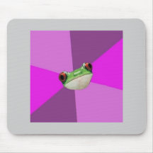 Foul Bachelorette Frog Advice Animal Meme Mousepad