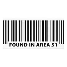 found in area 51 icon photo card template