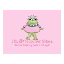 Found My Prince Engagement Postcards
