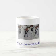 Founded on Prayer Mug