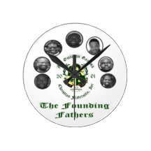 FOUNDING FATHER CLOCK