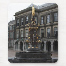 Fountain at Binnenhof Mousepad