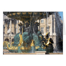 Fountain Place de la Concorde Cards
