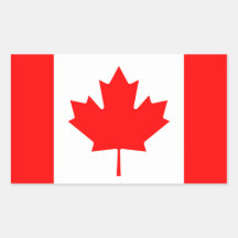 FOUR Canada National Flag Sticker