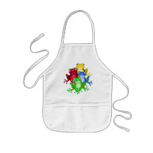 Four Frogs Tshirts and Gifts Apron