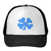 Four Leaf Clover - Baby Blue Hats