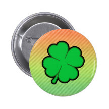 Four Leaf Clover Buttons