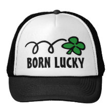 Four leaf clover hat | Born lucky