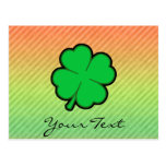 Four Leaf Clover Post Card