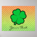 Four Leaf Clover Print