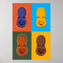 FOUR POTS POSTERS