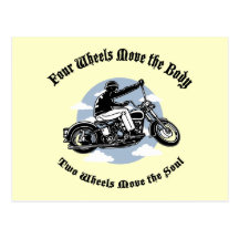 Four Wheels III Postcard
