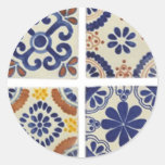 foursquare round stickers