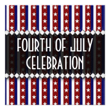 Fourth of July Jewelled Invite