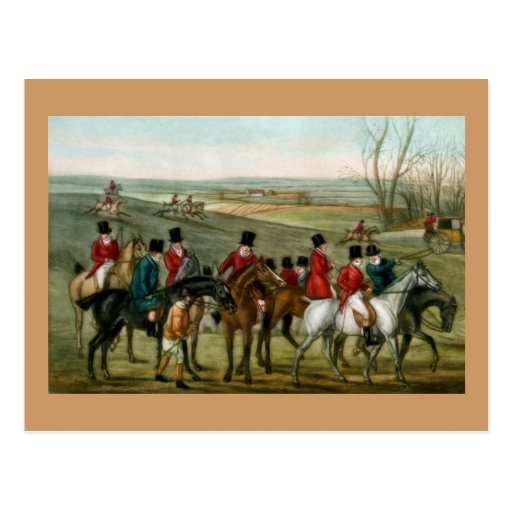 Fox Hunting 2 Post Cards