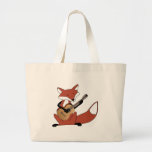 Fox Playing the Guitar Bags