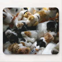 Fox Terrier Puppy Mousepad