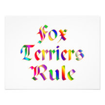 Fox Terriers Rule Announcement