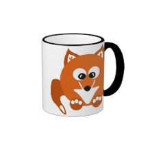 Foxy Fox Cartoon Mug